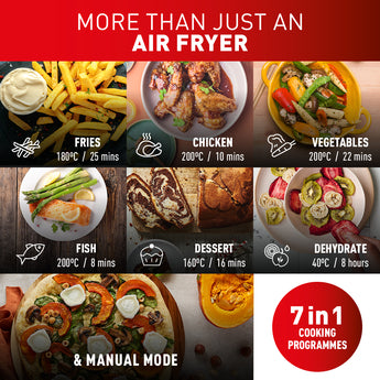 TEFAL Dual Easy Fry Air Fryer 8.3 L EY901840